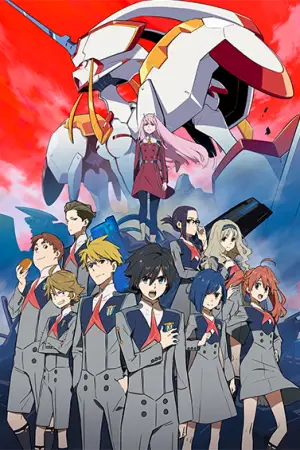 DARLING in the FRANXX — anime poster