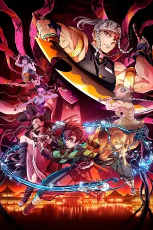 Demon Slayer: Kimetsu no Yaiba Entertainment District Arc — anime poster