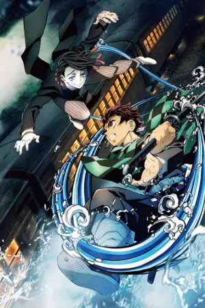 Demon Slayer -Kimetsu no Yaiba- The Movie: Mugen Train — anime poster