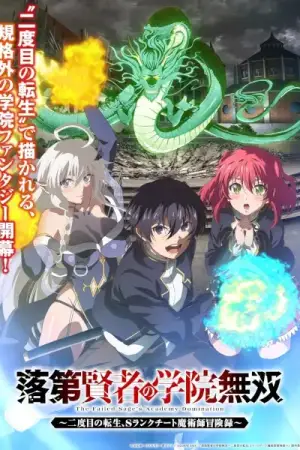 From Overshadowed to Overpowered: Second Reincarnation of a Talentless Sage — anime poster