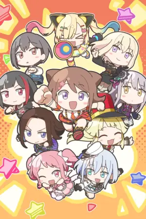 GANSO! BanG Dream Chan — anime poster