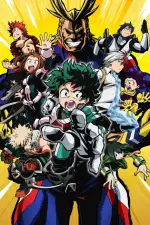 My Hero Academia — anime poster