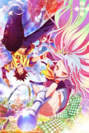No Game, No Life — anime poster