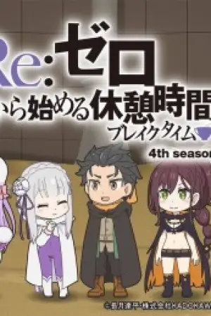 Re:Zero kara Hajimeru Kyuukei Jikan (Break Time) 4th Season — anime poster