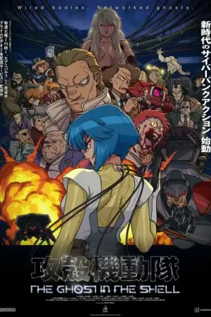 The Ghost in the Shell — anime poster