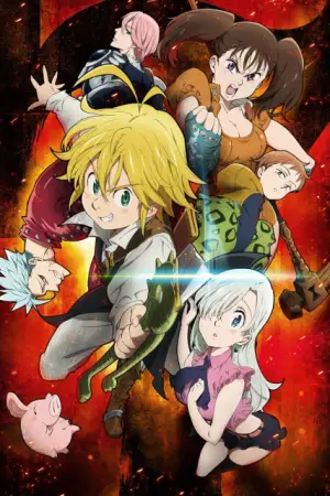 The Seven Deadly Sins — anime poster